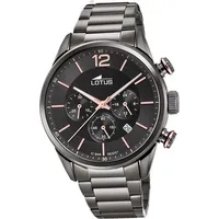Lotus Herrenuhr Khrono Armbanduhr schwarz D2UL18686/2 - Schwarz