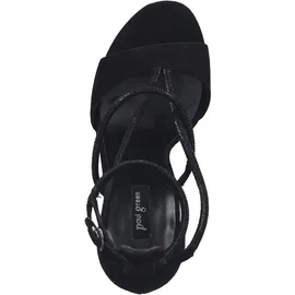 Paul Green Sandale Damen Schwarz 37,5