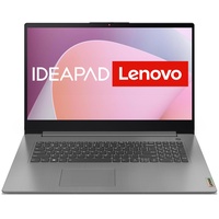 Lenovo IdeaPad 3 Laptop | 17,3" Full HD Display | AMD Ryzen 5 5500U | 8GB RAM | 512GB SSD | AMD Radeon Grafik | Win11 Home | QWERTZ | grau | 3 Monate Premium Care