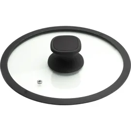Pintinox Pinti Pro Deckel Set 2-tlg Ø 26 cm Schwarz/Weiß
