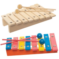 Holzxylophon zum Selbstgestalten  (pro Set 2) Basteln mit Holz