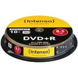 Intenso DVD+R 8.5 GB DL 8x bedruckbar 10 St.