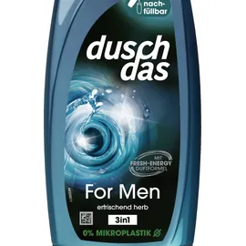 Duschdas FOR MEN 3-IN-1 Duschgel & Shampoo 225 ml