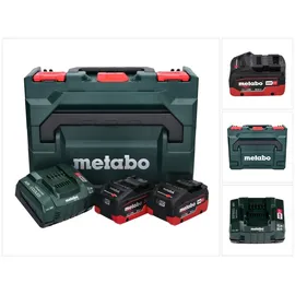 Metabo Basis-Set LiHD 18 V 2 x 8,0 Ah + Ladegerät + metaBox 685131000
