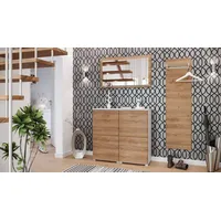 Magnolia home Garderobe Set 004 Boston 4 tlg Schuhschrank