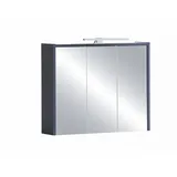 Schildmeyer Lovis Spiegelschrank 157107, Nachtblau, 74,5 x 16,0 x 62,7 cm