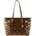 Michael Kors Quinn Large Shopper Kunstleder Brown