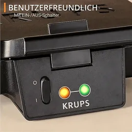 Krups Iconic Sandwichmaker (Eckform) FDK461