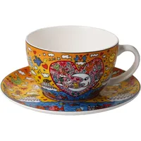 GOEBEL Cappuccinotasse 0,25 l Bunt 5 St.