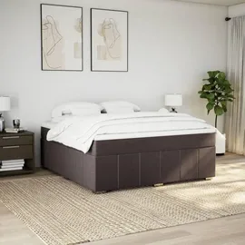 vidaXL Boxspringbett 180 x 200 cm Dunkelbraun
