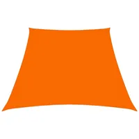 VidaXL Sonnensegel Oxford-Gewebe Trapezförmig 2/4x3 m Orange