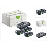Festool Energie Set 3x BP 18 Li 3,0 C Akku 18 V 3,0 Ah
