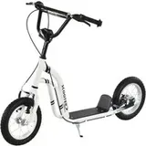 Homcom Tretroller weiß B/H/L: ca. 58x85x120 cm, - weiß