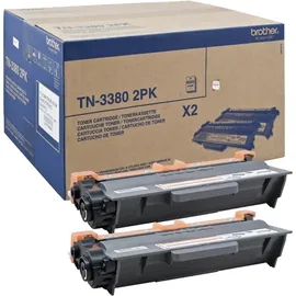 Brother TN-3380 schwarz 2er Pack