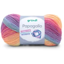 120 Wolle Farbverlauf pink-gelb 100 g 360 m