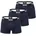 Boss Power Boxershorts 3 Einheiten Open Blue L