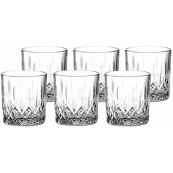 LEONARDO Whiskyglas Limited Edition Whiskybecher 320 ml 6er Set, Glas weiß