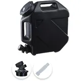 PKKP Wasserkanister mit Hahn, 10L Camping Wassertank BPA-frei, Tragbarer Wasserbehälter, Auslaufsicher, Large Trinkwasser Kanister für Outdoor, Camping, Wandern, Notfallvorsorge