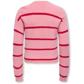 KIDS ONLY Kogfranca Short L/S Stripe KNT Noos Rosa 158/164