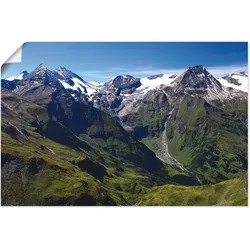 Artland Wandbild »Berge rund um den Großglockner«, Berge, (1 St.), als Leinwandbild, Poster in verschied. Größen Artland Farbe Bild(er): naturfarben