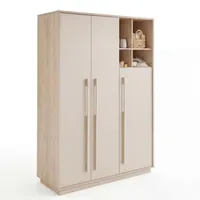 roba kids Kinderkleiderschrank Elva 131,5 x 190 x 53 cm Buche massiv beige