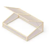 Noor upyardTM Frühbeet-Aufsatz 120 x 80 x 40 cm Natur