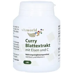 Curry Blattextrakt mit Eisen und C Kapse 90 St