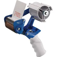 BURMANN Handabroller Profi K75B Metall blau/weiß f.Band-B.