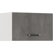 Impuls Küchen Hängeschrank Klapphängeschrank Prag und Valencia 60 x 34,2 x 35,7 cm Grau