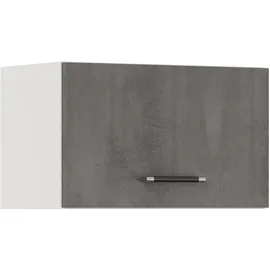 Impuls Küchen Hängeschrank Klapphängeschrank Prag und Valencia 60 x 34,2 x 35,7 cm Grau
