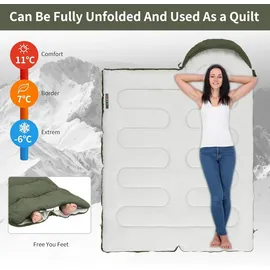 luxuskollektion Deckenschlafsack 3 Jahreszeit Wasserdicht Ultraleicht