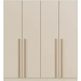STYLIFE Buchholz Drehtürenschrank 180 x 197 x 54 cm weiß