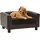 vidaXL Hundesofa 60 x 43 x 30 cm braun