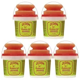 RL24 Zedan - Insekten-Gel mit Schwamm | Insektenschutz für Pferde & Reiter | Fliegenschutz mit frischem Duft | gegen Bremsen, Mücken, Fliegen & Zecken | 5 x 500 ml Eimer (5er Set)