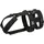 AnnyX Safety Fun Hundegeschirr Schwarz M