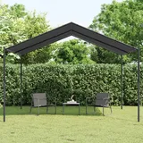 Teenpull – Gartenpavillon Anthrazit 4x4 M Stahl Und Stoff