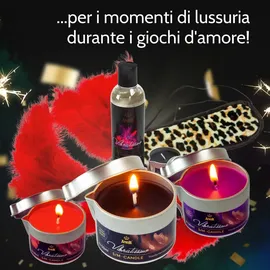 Vibratissimo S/M Kerze Burning Red Niedertemperatur