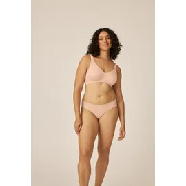 NATURANA Bügelloser BH "Elasticup", Damen, Gr. 85, Cup B/C/D, beige (light beige), Obermaterial: 84% Polyamid, 16% Elasthan, unifarben, Basic, bequem, BHs, vorgeformte Cups, breite Träger, ohne Bügel, bequem, basic