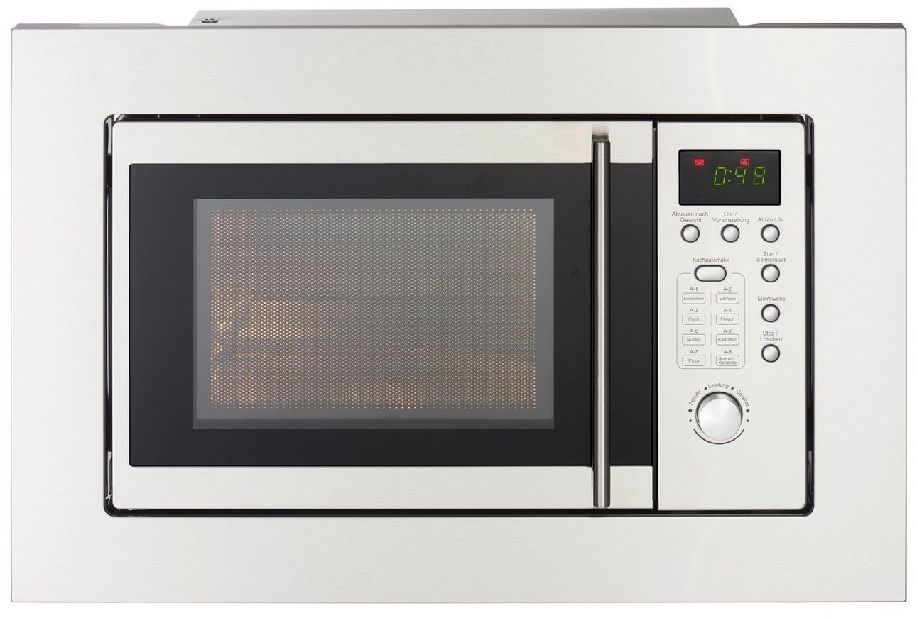 Produktbild PKM Einbau-Mikrowelle, Mikrowelle, 20,00 l silberfarben
