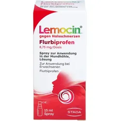 LEMOCIN Flurbiprofen 8,75mg/Dosis Spray Anw.Mundhö 15 ml