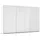 OTTO home Schwebetürenschrank AGORDO 360 x 229 x 62 cm Weiß