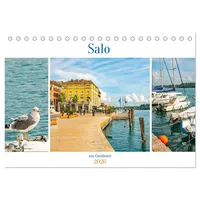 Calvendo Salo am Gardasee (Tischkalender 2026 DIN A5 quer),