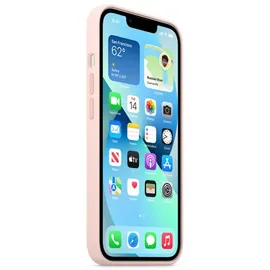 Apple iPhone 13 mini Silikon Case mit MagSafe kalkrosa