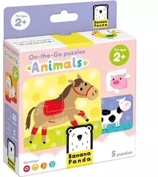 Banana Panda: Reisepuzzle – Tiere