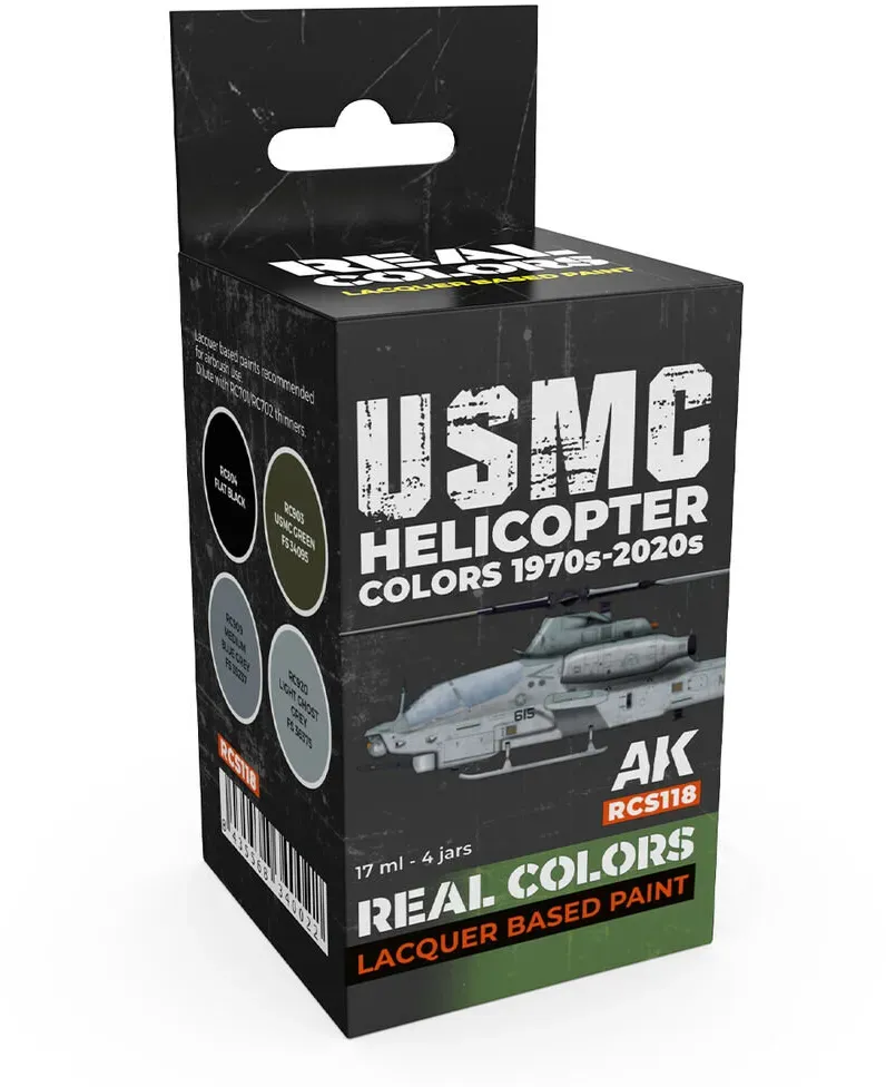 AK Real Colors USMC Helicopter Colors 1970s-2020s SET