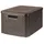 Curver Aufbewahrungsbox 33 x 24,8 x 33 cm 1-tlg. dunkelbraun