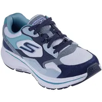 Skechers GO RUN CONSISTENT 2.0 RETRO STRIDE Laufschuh Luftgekühlte Einlegesohle mit Goga-Mat-Technologie blau 40 EU