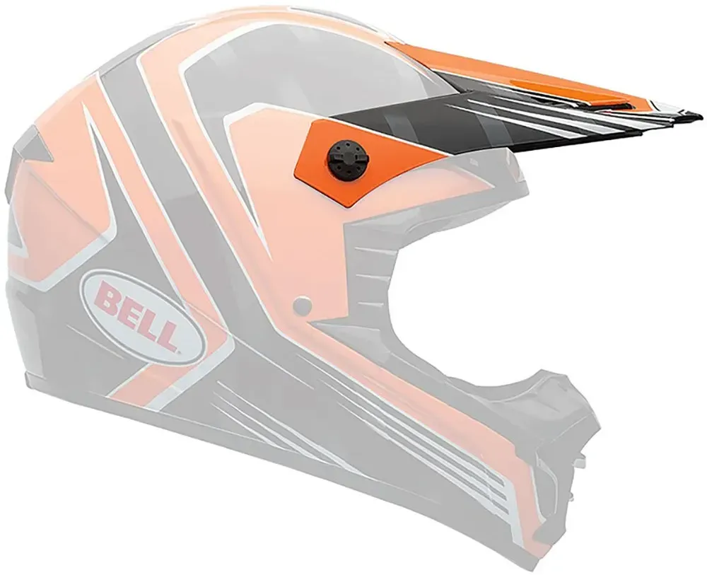 Bell Moto Visera Sx-1 Visier - Race Orange - One Size