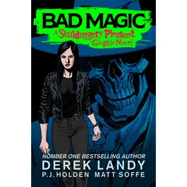 HarperCollinsChildren’sBooks Bad Magic: An original, full-colour graphic novel in the Sunday Times bestselling fantasy detective series (Skulduggery Pleasant)