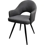 Hti-Living Esszimmerstuhl Laredo Polyester grau